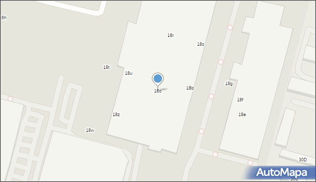 Lublin, Mełgiewska, 18o, mapa Lublina