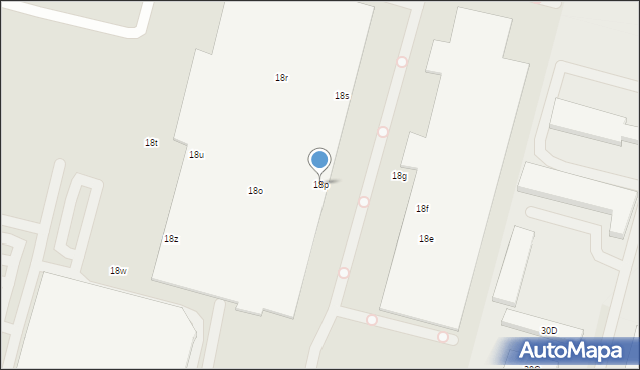 Lublin, Mełgiewska, 18p, mapa Lublina