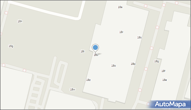 Lublin, Mełgiewska, 18u, mapa Lublina