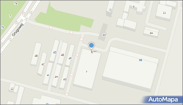 Lublin, Metalurgiczna, 6, mapa Lublina