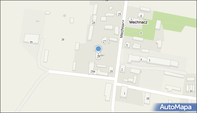 Mechnacz, Mechnacz, 28, mapa Mechnacz