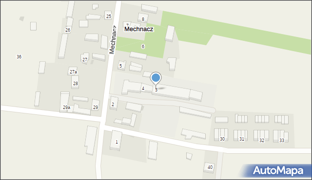 Mechnacz, Mechnacz, 3, mapa Mechnacz