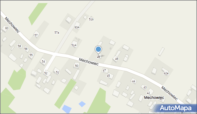 Mechowiec, Mechowiec, 48, mapa Mechowiec