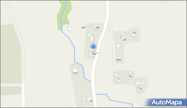 Męcina, Męcina, 531, mapa Męcina