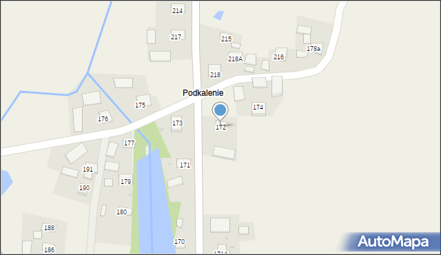 Mędrzechów, Mędrzechów, 172, mapa Mędrzechów