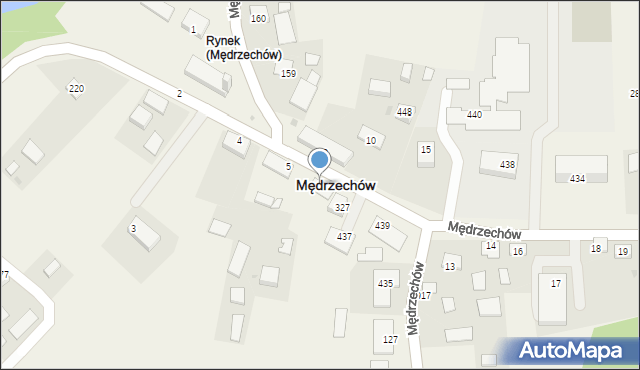 Mędrzechów, Mędrzechów, 8, mapa Mędrzechów