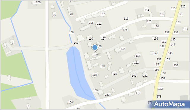 Medynia Głogowska, Medynia Głogowska, 129, mapa Medynia Głogowska