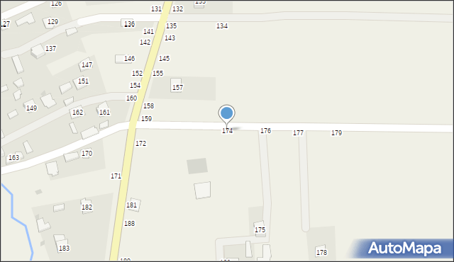 Medynia Głogowska, Medynia Głogowska, 174, mapa Medynia Głogowska