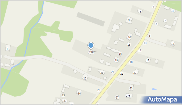 Medynia Głogowska, Medynia Głogowska, 19A, mapa Medynia Głogowska
