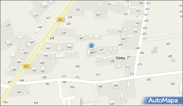 Medynia Głogowska, Medynia Głogowska, 446, mapa Medynia Głogowska