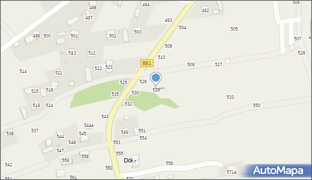 Medynia Głogowska, Medynia Głogowska, 529, mapa Medynia Głogowska