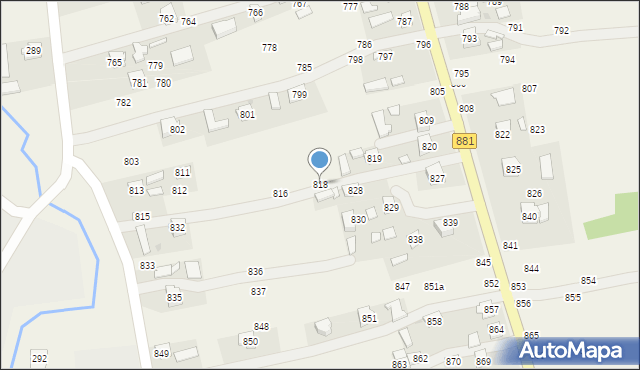 Medynia Głogowska, Medynia Głogowska, 818, mapa Medynia Głogowska