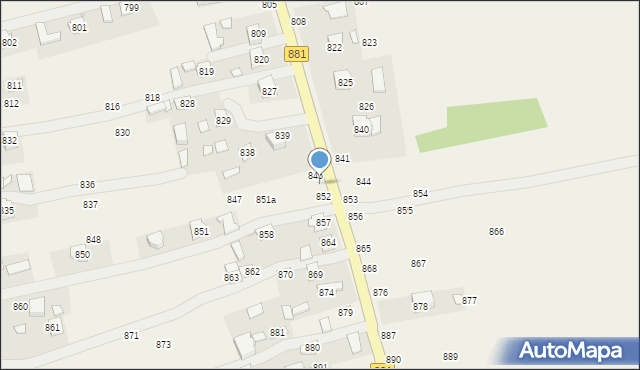 Medynia Głogowska, Medynia Głogowska, 846, mapa Medynia Głogowska