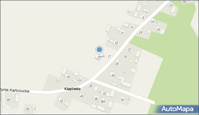 Medynia Kańczucka, Medynia Kańczucka, 23, mapa Medynia Kańczucka