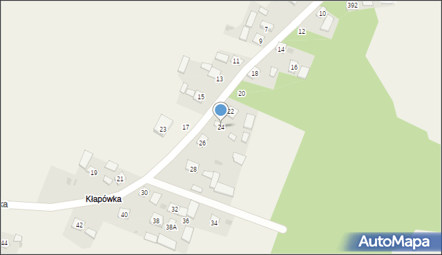 Medynia Kańczucka, Medynia Kańczucka, 24, mapa Medynia Kańczucka