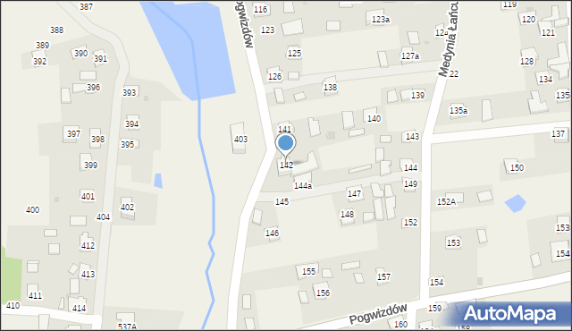 Medynia Łańcucka, Medynia Łańcucka, 142, mapa Medynia Łańcucka