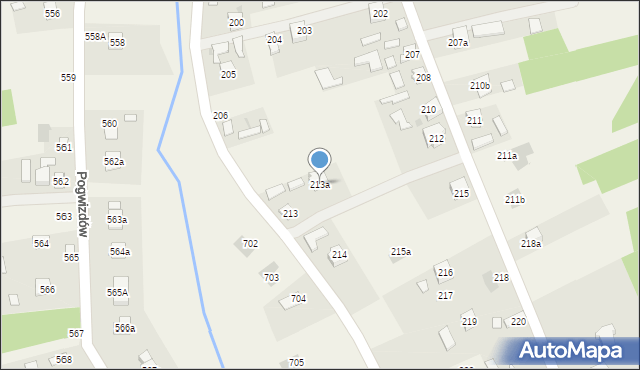 Medynia Łańcucka, Medynia Łańcucka, 213a, mapa Medynia Łańcucka