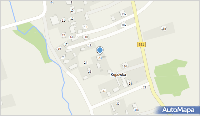 Medynia Łańcucka, Medynia Łańcucka, 23, mapa Medynia Łańcucka