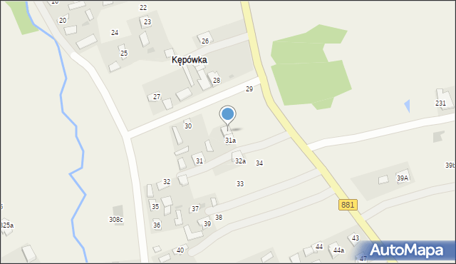 Medynia Łańcucka, Medynia Łańcucka, 31b, mapa Medynia Łańcucka