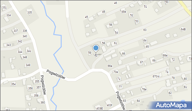 Medynia Łańcucka, Medynia Łańcucka, 62, mapa Medynia Łańcucka