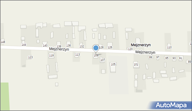 Mejznerzyn, Mejznerzyn, 109, mapa Mejznerzyn