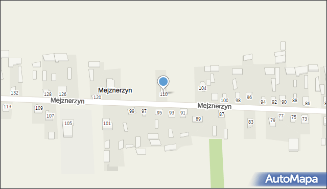 Mejznerzyn, Mejznerzyn, 110, mapa Mejznerzyn