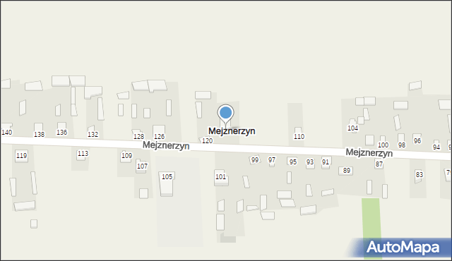 Mejznerzyn, Mejznerzyn, 118, mapa Mejznerzyn
