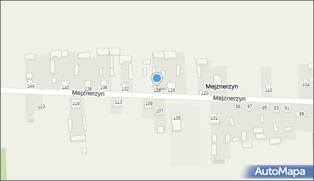 Mejznerzyn, Mejznerzyn, 128, mapa Mejznerzyn