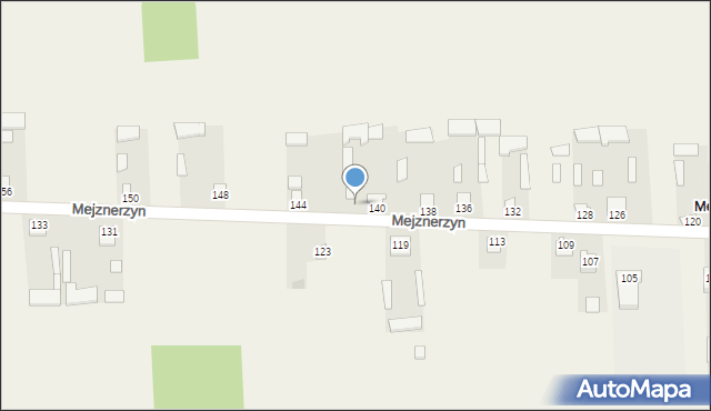 Mejznerzyn, Mejznerzyn, 142, mapa Mejznerzyn