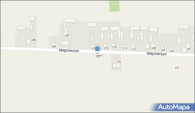 Mejznerzyn, Mejznerzyn, 155, mapa Mejznerzyn