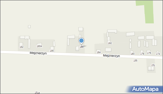 Mejznerzyn, Mejznerzyn, 186, mapa Mejznerzyn