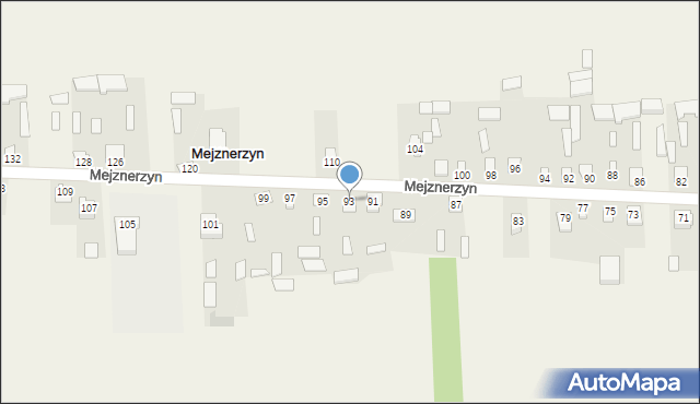 Mejznerzyn, Mejznerzyn, 93, mapa Mejznerzyn