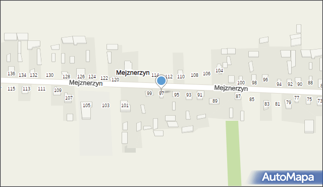 Mejznerzyn, Mejznerzyn, 97, mapa Mejznerzyn