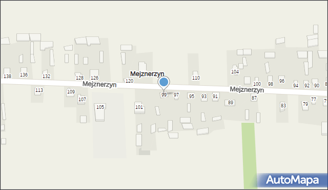 Mejznerzyn, Mejznerzyn, 99, mapa Mejznerzyn