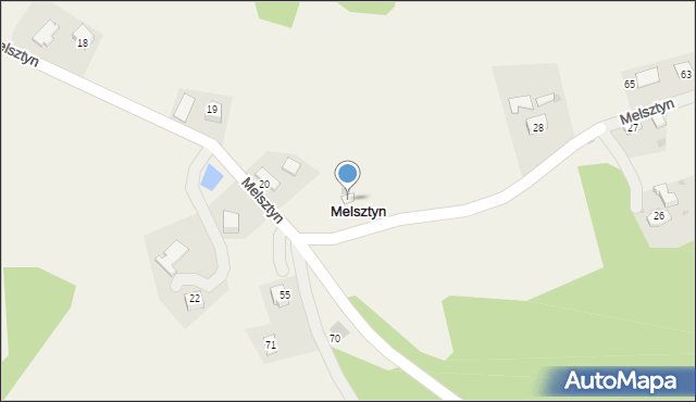 Melsztyn, Melsztyn, 24, mapa Melsztyn