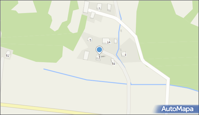 Melsztyn, Melsztyn, 3, mapa Melsztyn