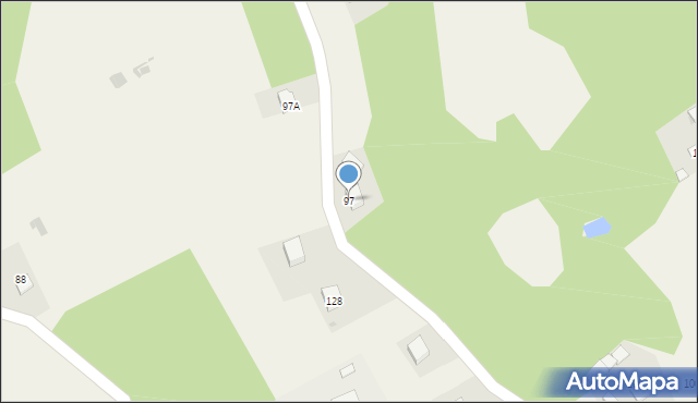 Meszna Opacka, Meszna Opacka, 97, mapa Meszna Opacka
