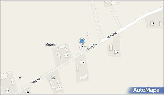 Metelin, Metelin, 17, mapa Metelin