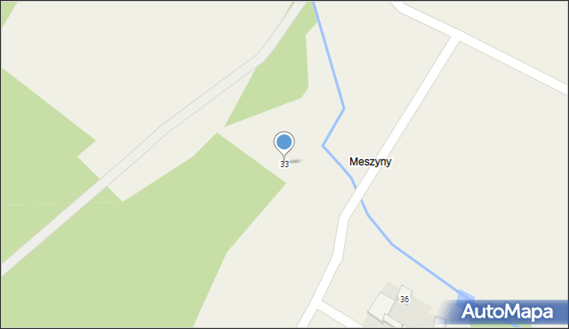 Rojów, Meszyny, 33, mapa Rojów