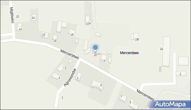 Szemud, Mercerstwo, 12, mapa Szemud