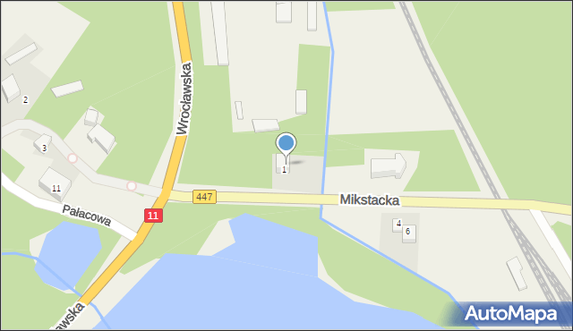 Antonin, Mikstacka, 3, mapa Antonin