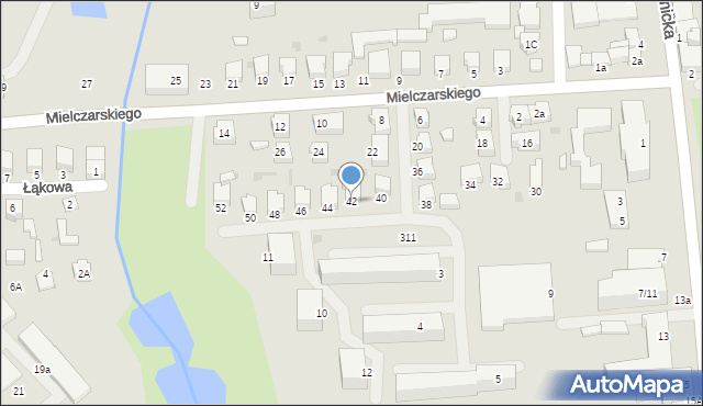 Bełchatów, Mielczarskiego Romualda, 42, mapa Bełchatów