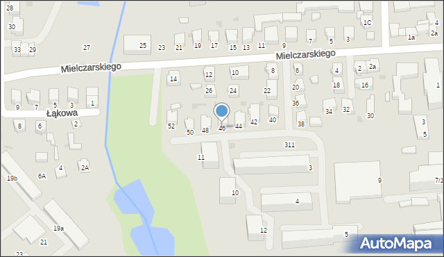 Bełchatów, Mielczarskiego Romualda, 46, mapa Bełchatów