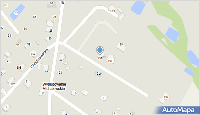 Brodnica, Michałowska, 19f, mapa Brodnica