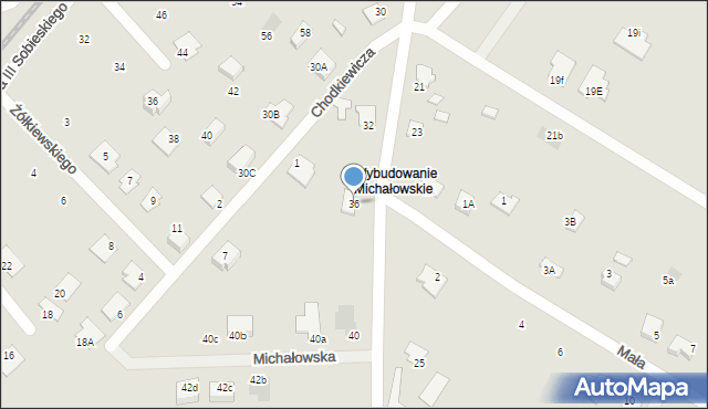 Brodnica, Michałowska, 36, mapa Brodnica