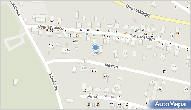 Busko-Zdrój, Miłosza Czesława, 15, mapa Busko-Zdrój