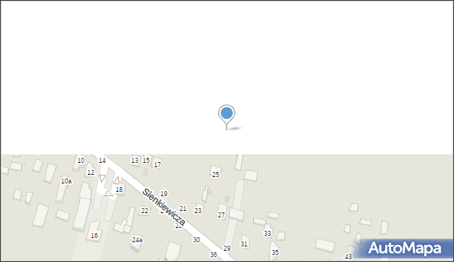 Bychawa, Mickiewicza Adama, 28, mapa Bychawa