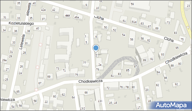 Bydgoszcz, Mierosławskiego Ludwika, gen., 2, mapa Bydgoszczy
