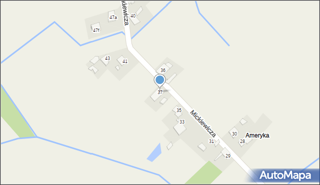 Dobrzeń Wielki, Mickiewicza Adama, 37, mapa Dobrzeń Wielki