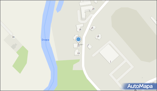 Golub-Dobrzyń, Miła, 22, mapa Golub-Dobrzyń